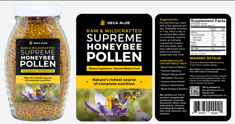 Supreme Honeybee Pollen