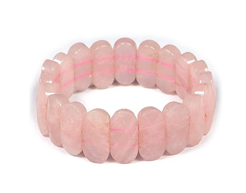 Rose Quartz Bracelet - Crystal, Reiki Healing
